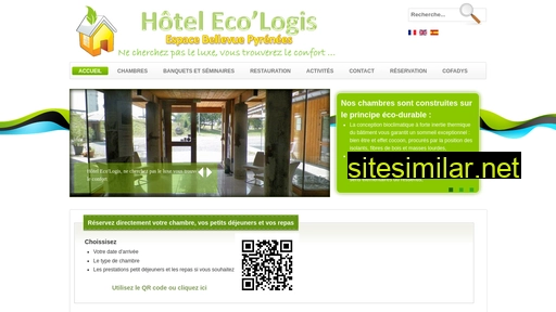 hotel-eco-logis.fr alternative sites