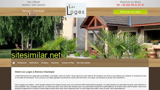 hotel-lesloges-rennes.fr alternative sites