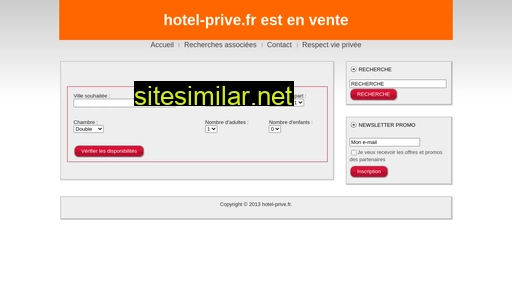 hotel-prive.fr alternative sites
