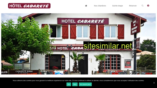 hotelcabarete.fr alternative sites