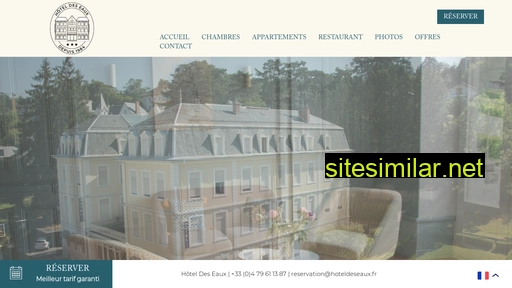 hoteldeseaux.fr alternative sites