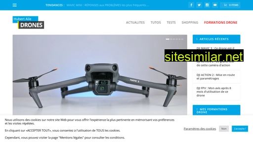 Hubertaile-drones similar sites