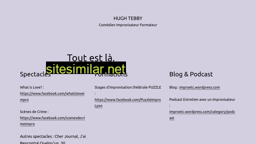 hughtebby.fr alternative sites