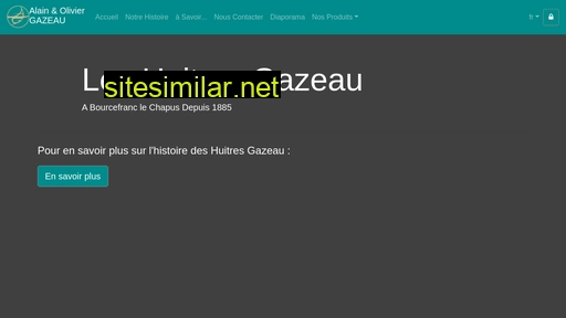 huitresgazeau.fr alternative sites