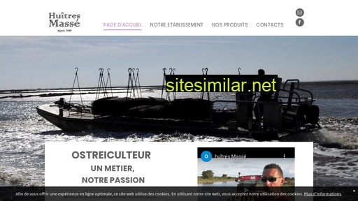 huitresmasse.fr alternative sites