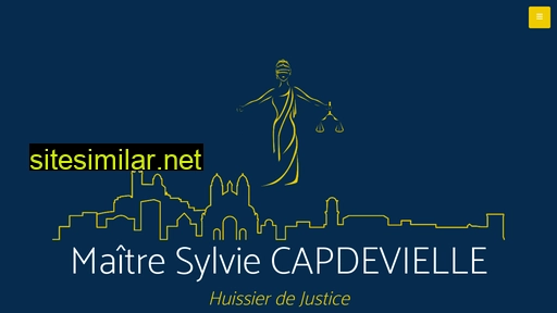 huissier-capdevielle.fr alternative sites