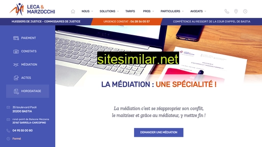 huissiers-mediateurs.fr alternative sites