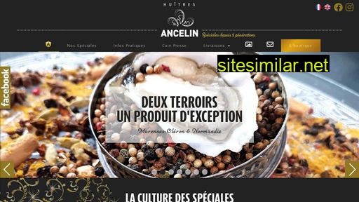 huitres-ancelin.fr alternative sites