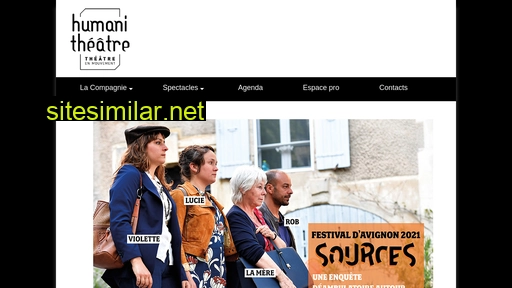 humanitheatre.fr alternative sites