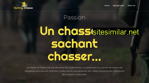 Hunting-chasse similar sites