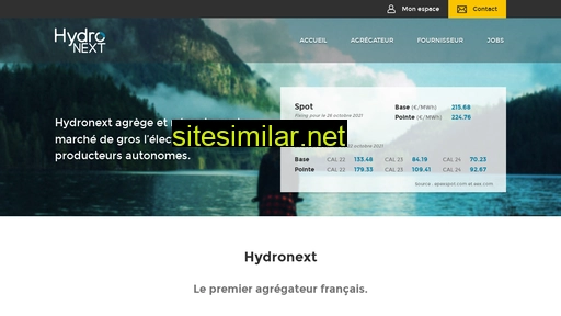 hydronext.fr alternative sites