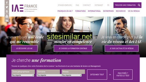 iae-france.fr alternative sites