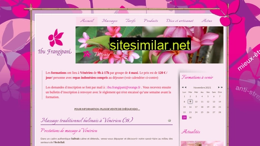 ibu-frangipani.fr alternative sites