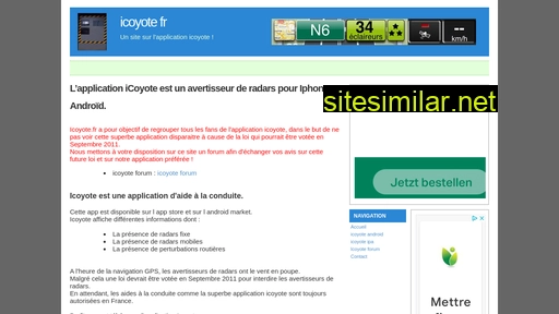 icoyote.fr alternative sites