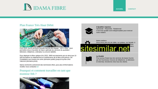 idamafibre.fr alternative sites