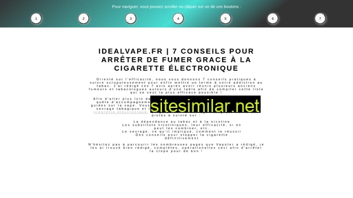idealvape.fr alternative sites