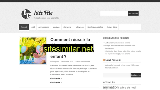 idee-fete.fr alternative sites