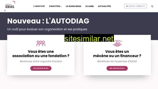 ideas.asso.fr alternative sites