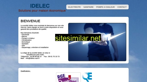 idelec-sarl.fr alternative sites