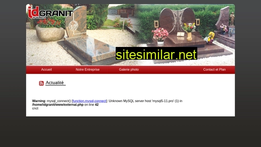 idgranit.fr alternative sites