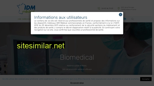 idm-medical.fr alternative sites