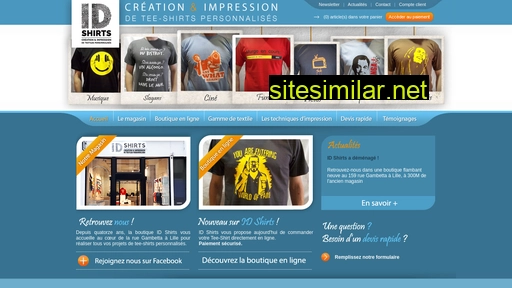 idshirts.fr alternative sites