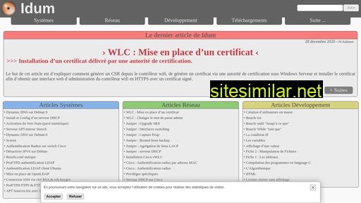 idum.fr alternative sites
