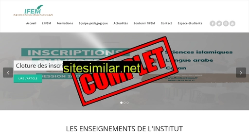 ifembordeaux.fr alternative sites