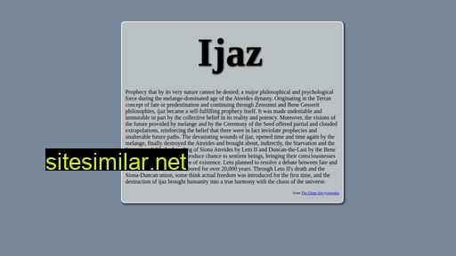 ijaz.fr alternative sites