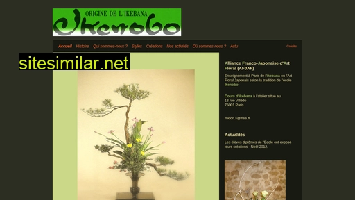 ikebana-paris.fr alternative sites