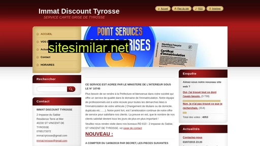 immat-discount-tyrosse.fr alternative sites