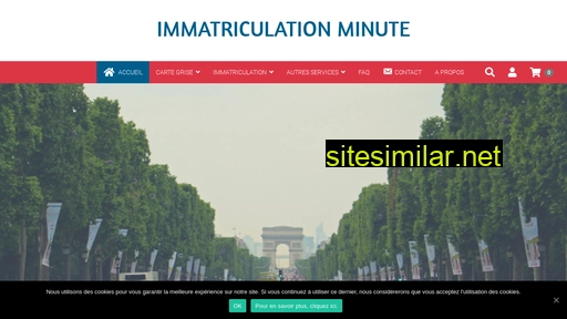 Immatriculationminute similar sites