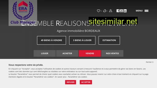 immobilier-bordeaux-era-rivedroite-bastide.fr alternative sites