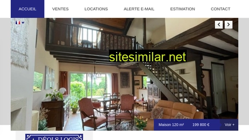 immobilier-deols-logis.fr alternative sites