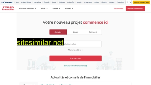 immobilier.lefigaro.fr alternative sites