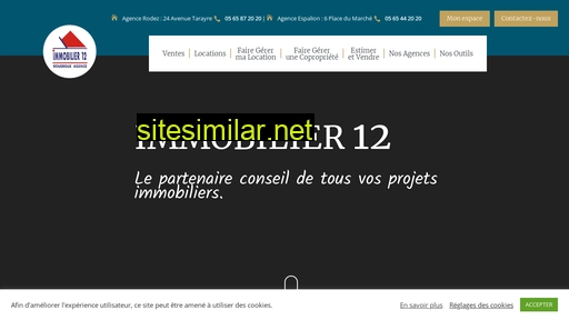 immobilier12.fr alternative sites