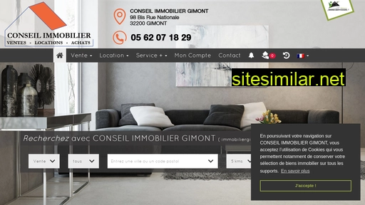 immobiliergimont.fr alternative sites