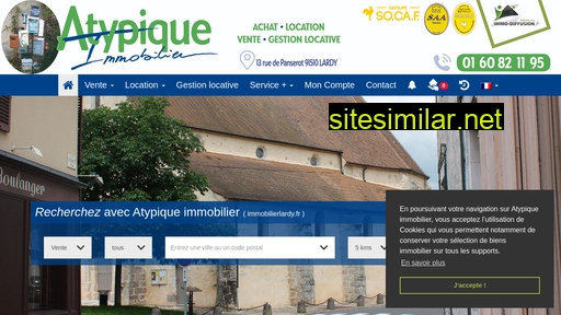 immobilierlardy.fr alternative sites