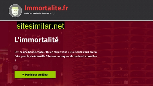 immortalite.fr alternative sites