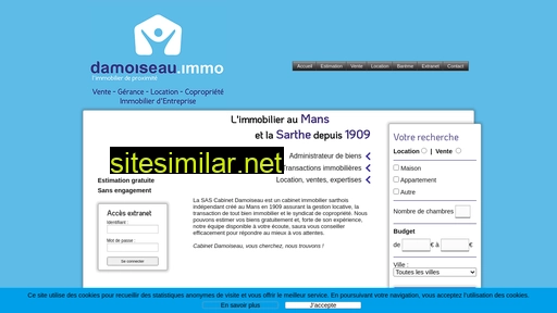 immobilier-damoiseau.fr alternative sites