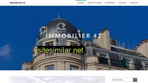 Immobilier42 similar sites