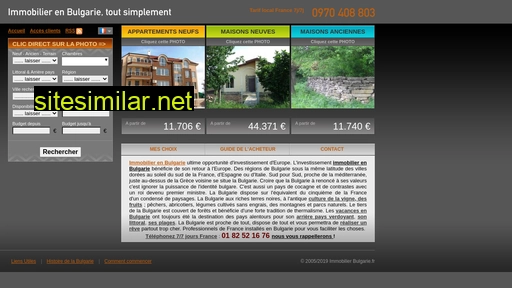 immobilierbulgarie.fr alternative sites