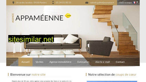 immopamiers.fr alternative sites