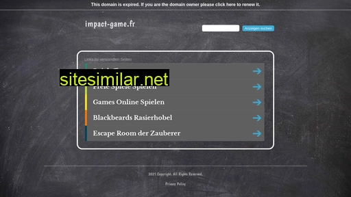 Impact-game similar sites
