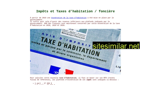 impots-et-taxes.fr alternative sites