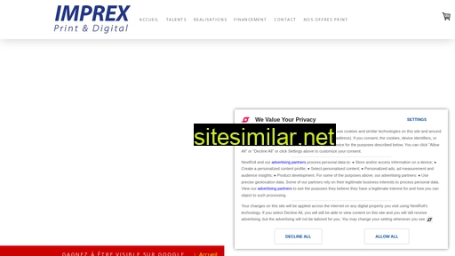 imprex-print-digital.fr alternative sites