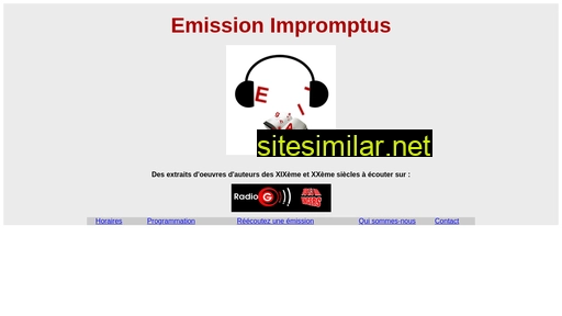 impromptus.fr alternative sites