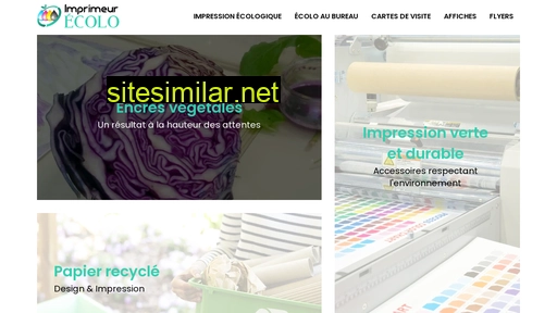 imprimeur-ecolo.fr alternative sites
