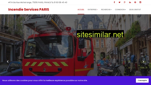 incendie-services-paris.fr alternative sites