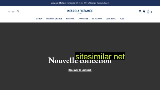 inesdelafressange.fr alternative sites